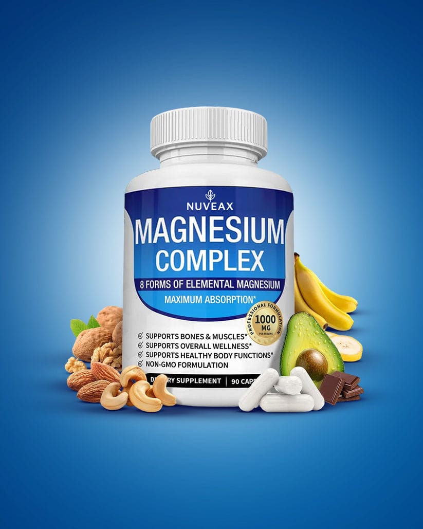 Magnesio Complex 8 en 1 - Apoya tu energía celular y combate el desgaste del día a día