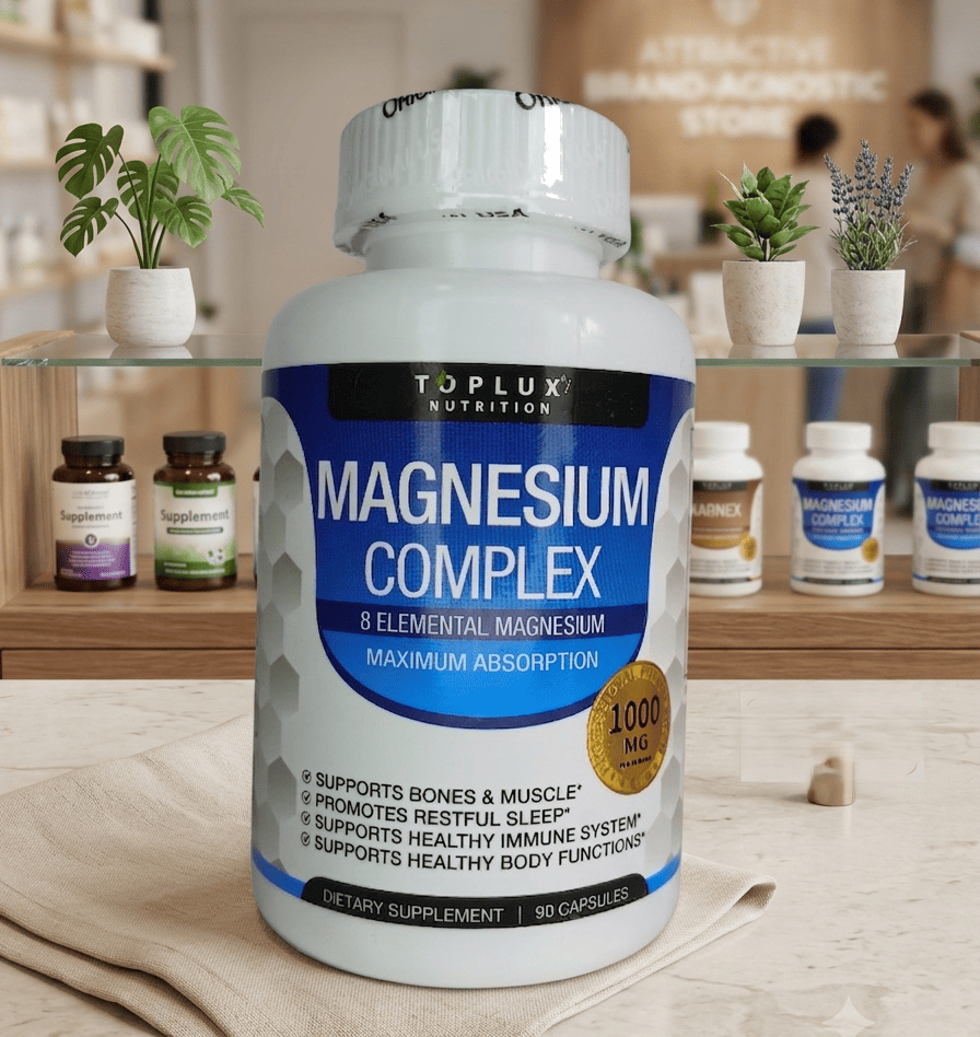 Magnesio Complex 8 en 1 - Apoya tu energía celular y combate el desgaste del día a día