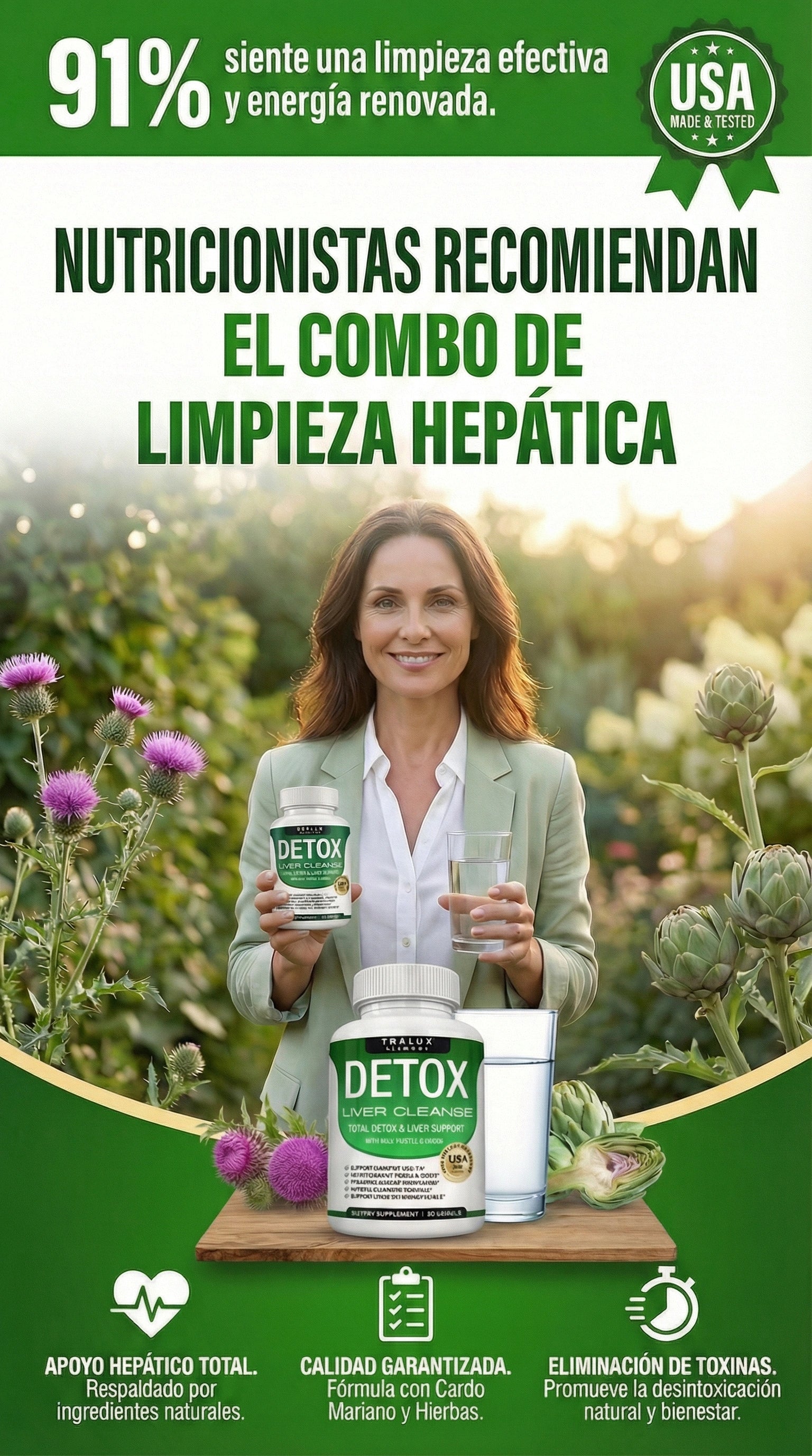 Desintoxicación y limpieza del hígado