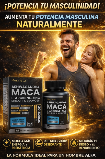 MACA EN CAJA (Energía, fuerza y vitalidad para cuerpo y mente)